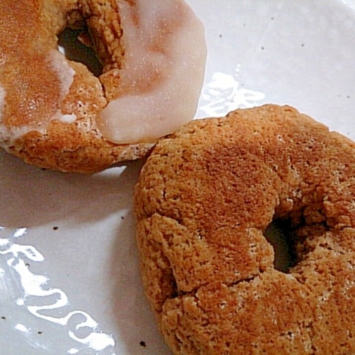 【糖質制限】卵黄消費グリルで簡単＆時短ドーナッツ